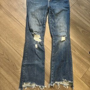 MOTHER Size 25 Distressed jeans
